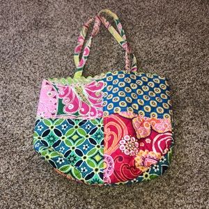 Vera Bradley Lil Patchwork Tote